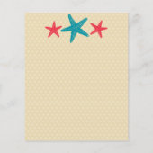 Welkomstbrief voor het huwelijk in Cuba, Blauwgroe (Achterkant)