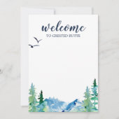 Welkomstbrief voor Rocky Mountain Vacation Rental (Voorkant)