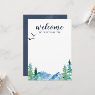 Welkomstbrief voor Rocky Mountain Vacation Rental