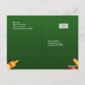 WelkomstBriefkaart school Briefkaart (Achterkant)