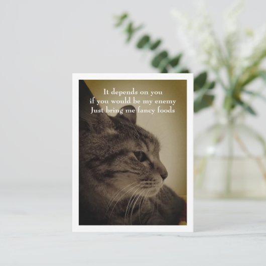 WelkomstBriefkaart voor Cool & Funny Room Briefkaart (Staand voorkant)