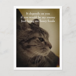 WelkomstBriefkaart voor Cool & Funny Room Briefkaart