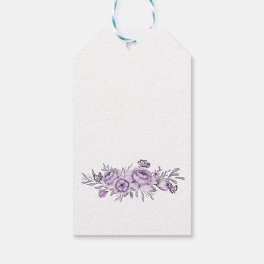 Welkomstbruiloft Label voor cadeautjes Cadeaulabel (Achterkant)