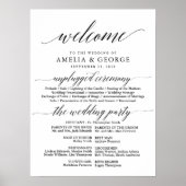 Welkomstbruiloft Poster (Voorkant)