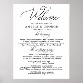 Welkomstbruiloft Poster