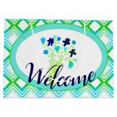 Welkomstcadeau voor mooie evenement groot cadeauzakje (Achterkant)