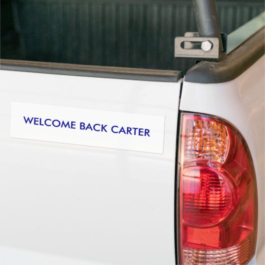 WELKOMSTCARTER BUMPERSTICKER (Op Truck)