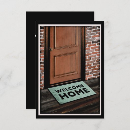 welkomstdeur kaart (Voorkant / Achterkant)