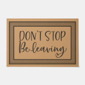 Welkomstdeur Mat DON STOP niet om kokokokol te ver (Voorkant)