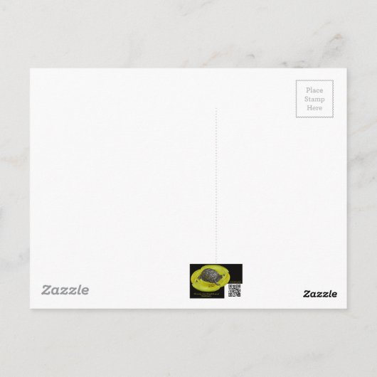 Welkomstdeuren in Paars Briefkaart (Achterkant)