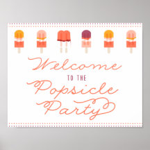 Welkomstdeurteken popsiche Party