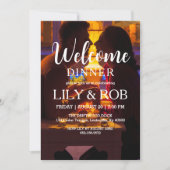 welkomstdiner kaart (Voorkant)