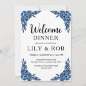 welkomstdiner kaart (Voorkant)