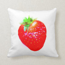 Welkomstend Strawberry Pillow