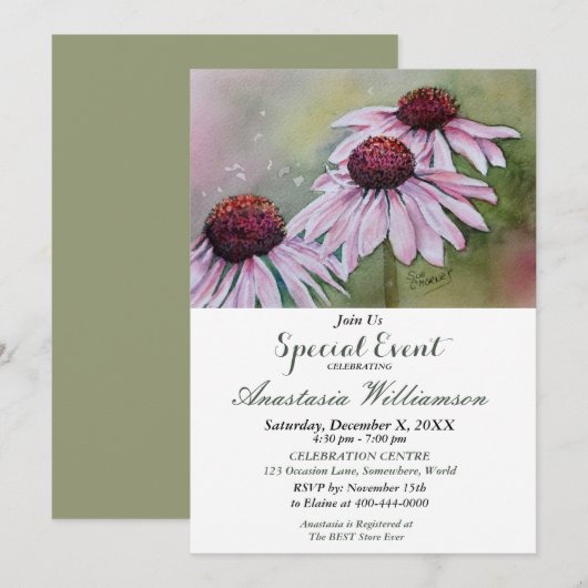 WELKOMSTFEEST UITNODIGING (Voorkant / Achterkant)