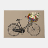 welkomstfiets van mat taupe (Voorkant)