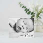 Welkomstfoto nieuwgeboren baby sjabloon (Staand voorkant)