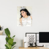 Welkomstfoto van Elegant en Simple Quinceañera Poster (Thuiskantoor)