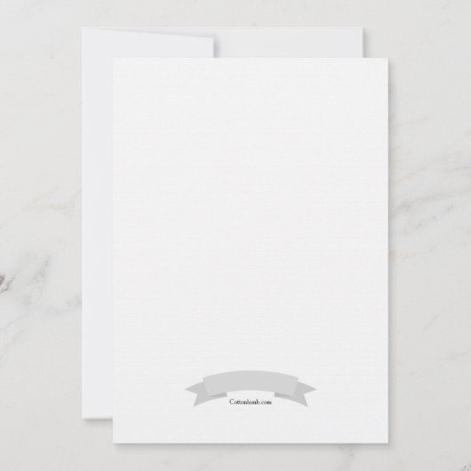 Welkomstfotopublicatie Aankondiging (Achterkant)