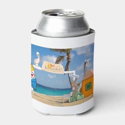 Welkomstfotospot op zee in Bonaire.JPG Blikjeskoeler (Blikje Voorkant)