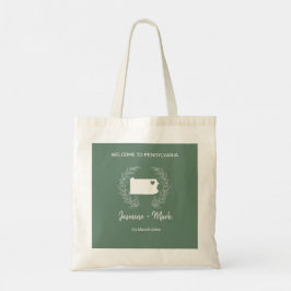 Welkomstgasten van het huwelijk van Pensylvania De Tote Bag