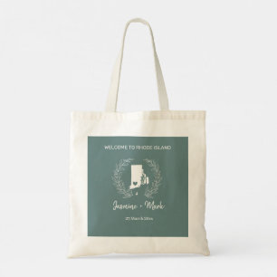 Welkomstgasten van Rhode Island Destination Weddin Tote Bag