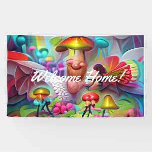 Welkomstgebruik Vinylbanner 3' x 5' Banner op thui
