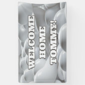 Welkomstgebruik Vinylbanner 3' x 5' Banner op thui (Verticaal)