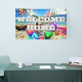 Welkomstgebruik Vinylbanner 3' x 5' Banner op thui (Beurs)