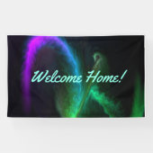 Welkomstgebruik Vinylbanner 3' x 5' Banner op thui (Horizontaal)