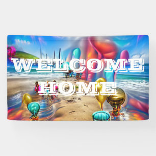 Welkomstgebruik Vinylbanner 3' x 5' Banner op thui