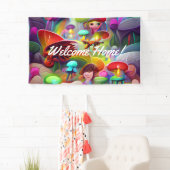 Welkomstgebruik Vinylbanner 3' x 5' Banner op thui (Insitu)