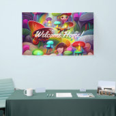 Welkomstgebruik Vinylbanner 3' x 5' Banner op thui (Beurs)