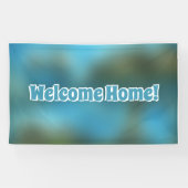 Welkomstgebruik Vinylbanner 3' x 5' Banner op thui (Horizontaal)