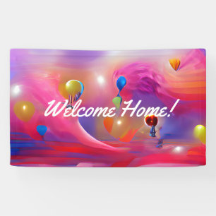 Welkomstgebruik Vinylbanner 3' x 5' Banner op thui
