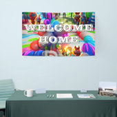 Welkomstgebruik Vinylbanner 3' x 5' Banner op thui (Beurs)