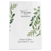 Welkomstheffing voor bruiloft Modern Medium Cadeauzakje (Voorkant)