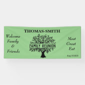 Welkomstherenherenherünie voor familiestructuur Kl Spandoek (Horizontaal)