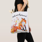 Welkomstherfst Fox Canvas tas (Dichtbij)