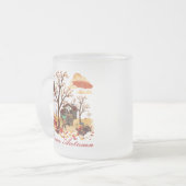 Welkomstherfst Herfst Matglas Koffiemok (Voorkant links)