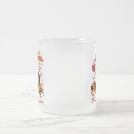 Welkomstherfst Herfst Matglas Koffiemok (Center)