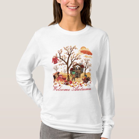 Welkomstherfst Herfst T-shirt (Voorkant)
