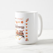 Welkomstherfst – tweetalig ontwerp van de Mok (Voorkant rechts)