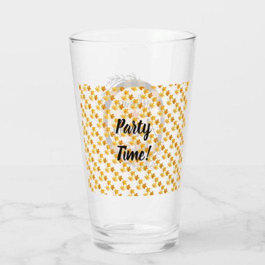 Welkomstherfst Vintage Pumpkin Glas (Achterkant)