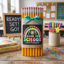 Welkomstickers regenboog terug naar school