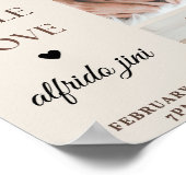 welkomstkaart poster (Hoek)