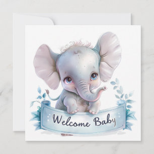 Welkomstkaart voor de baby