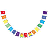 Welkomstklasse, kleurrijke Afbeeldingen op het niv Vlaggetjes (Alle)