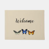 Welkomstklep van buikpatroon deurmat (Voorkant)