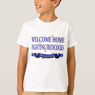 Welkomstkreeften voor thuisgevechten t-shirt